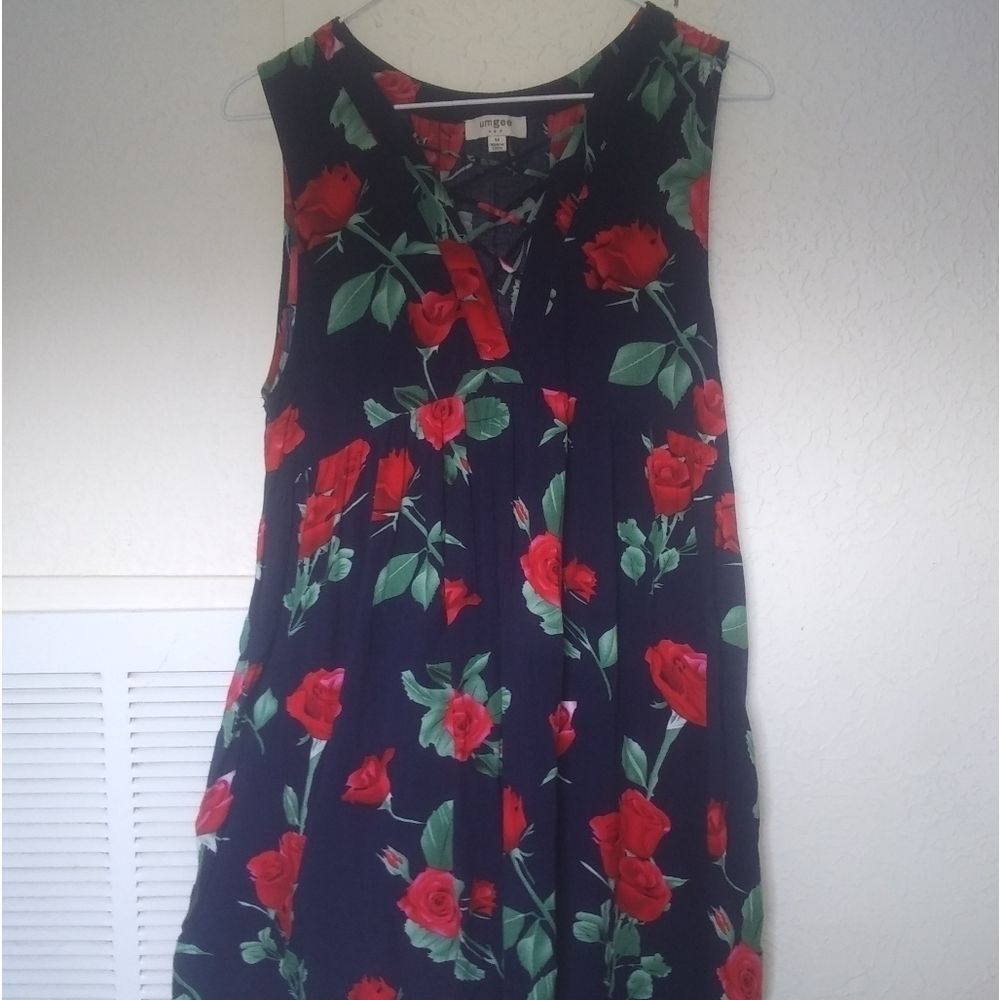 Umgee Sleeveless Dress - Picture 1 of 5